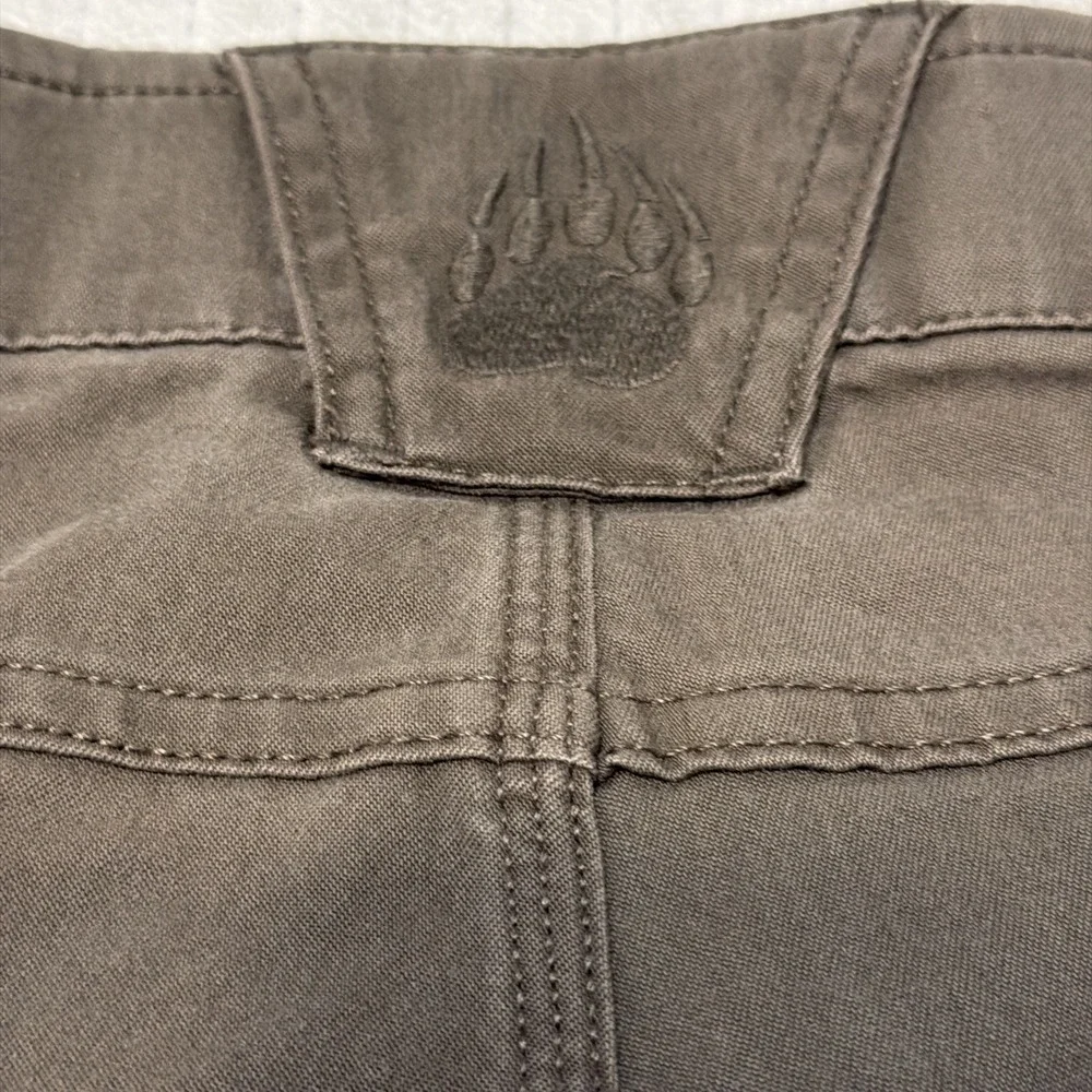Duluth Trading Co Mens Pants AKHG Stone Run Slim Fit green Size 40x32